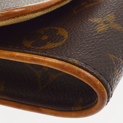 Louis Vuitton Twin Monogram Canvas, Brown, Canvas, Clutch