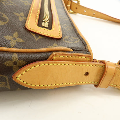 Louis Vuitton Hudson Monogram Canvas, Brown, Canvas, Handbag