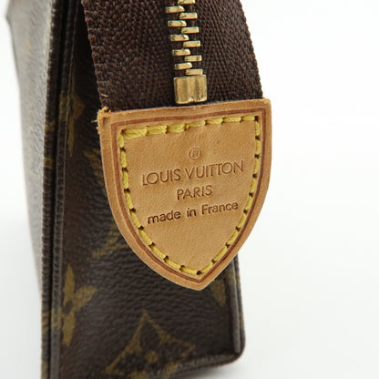 Louis Vuitton Toiletry Pouch Monogram Canvas, Brown, Canvas, Clutch
