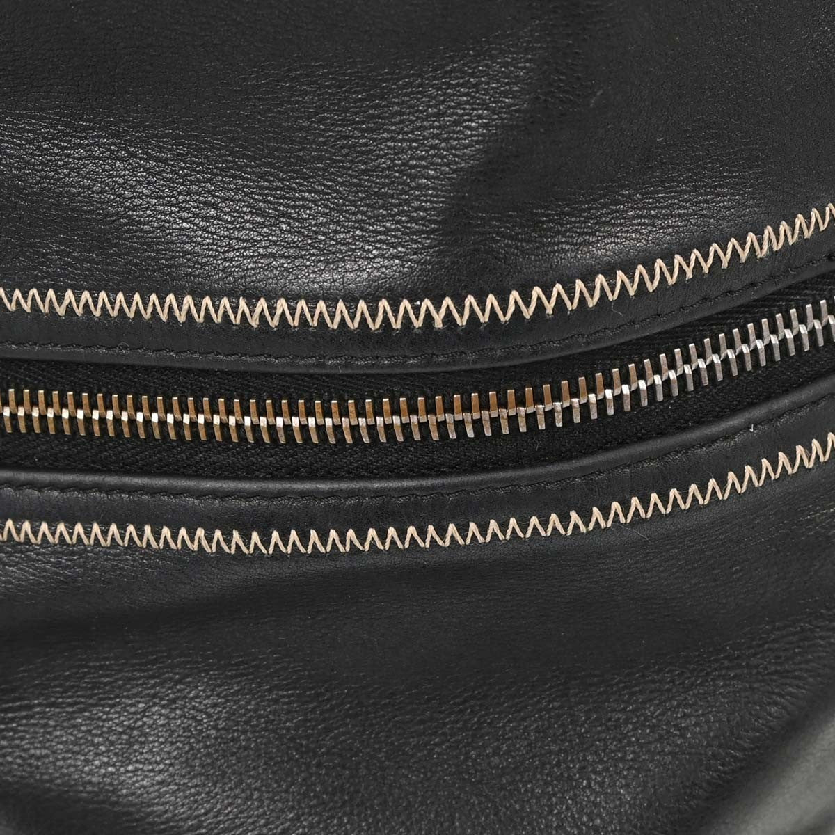 Chanel Vintage Bowler Lambskin, Black, Leather, Handbag