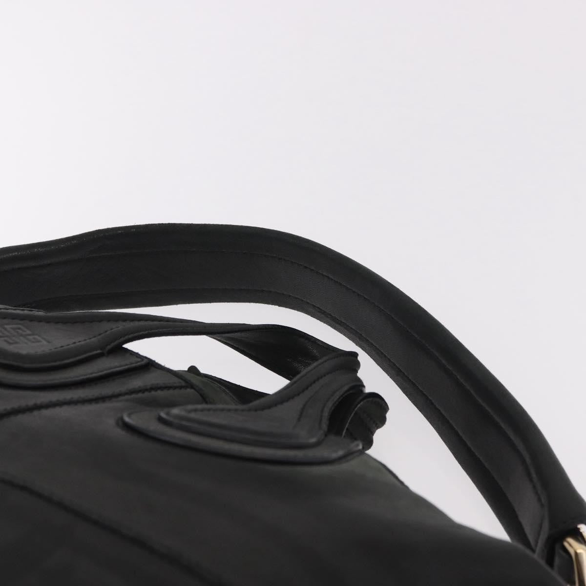 Givenchy Nightingale Satchel Leather, Black, Leather, Handbag