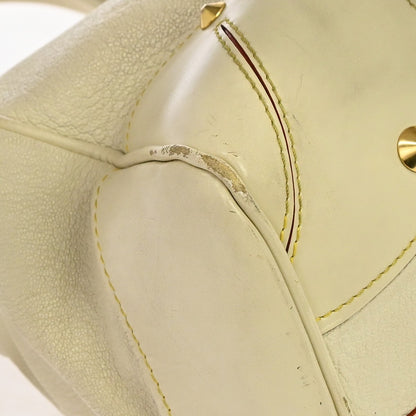 Louis Vuitton Suhali Le Majestueux Leather, White, Leather, Handbag