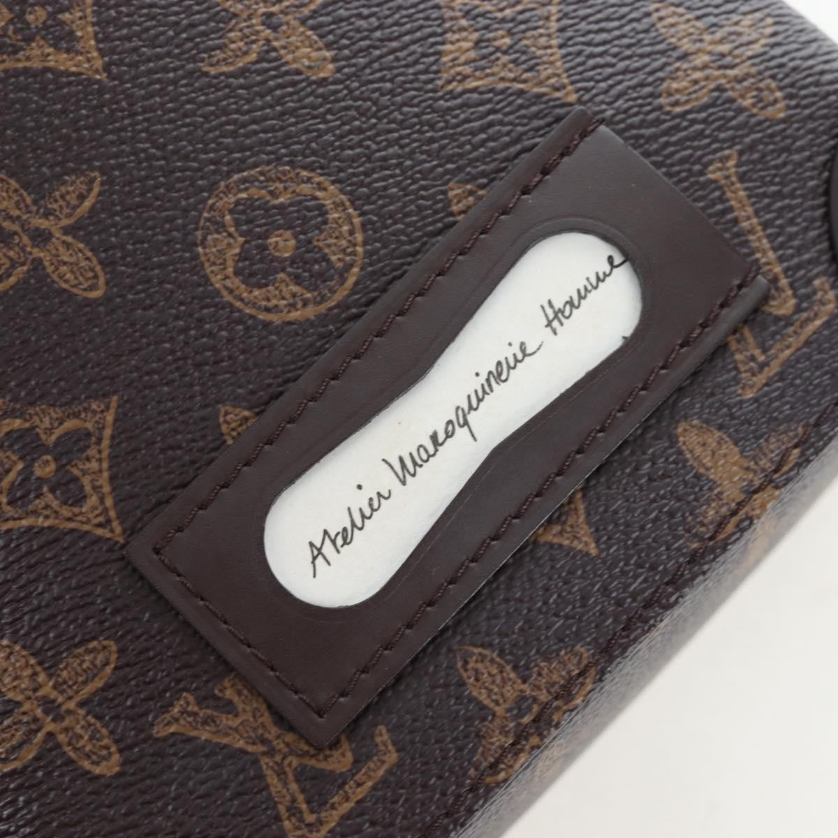 Louis Vuitton Vertical Box Trunk No.7 Trunk L'Oeil Vintage Monogram Canvas, Brown, Canvas, Handbag