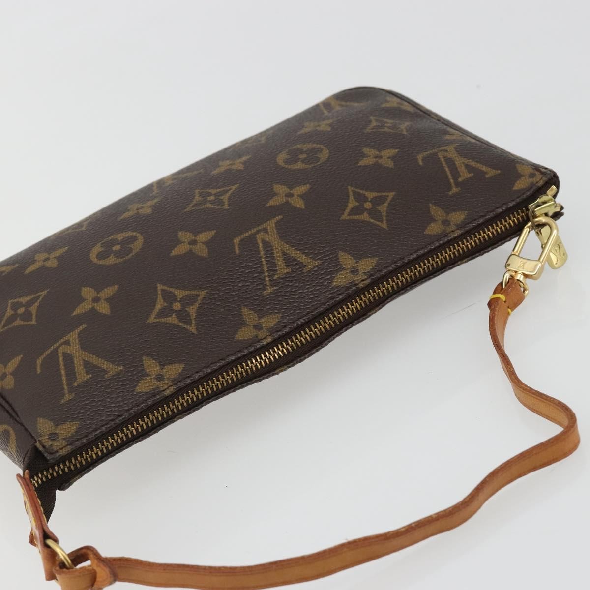 Louis Vuitton Pochette Accessoires NM Monogram Canvas, Brown, Canvas, Clutch