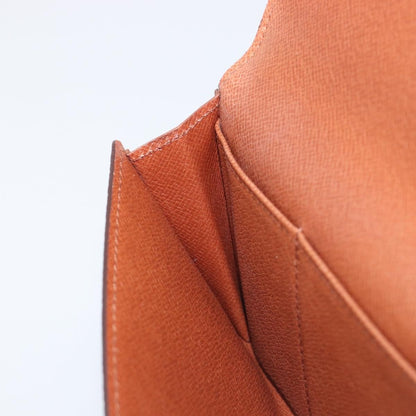 Louis Vuitton Long Macassar Monogram Canvas, Brown, Canvas, Wallet