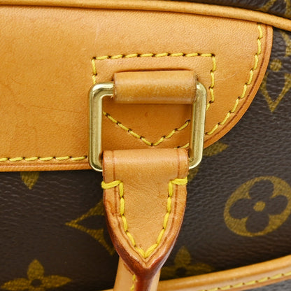 Louis Vuitton Trouville Monogram Canvas, Brown, Canvas, Handbag