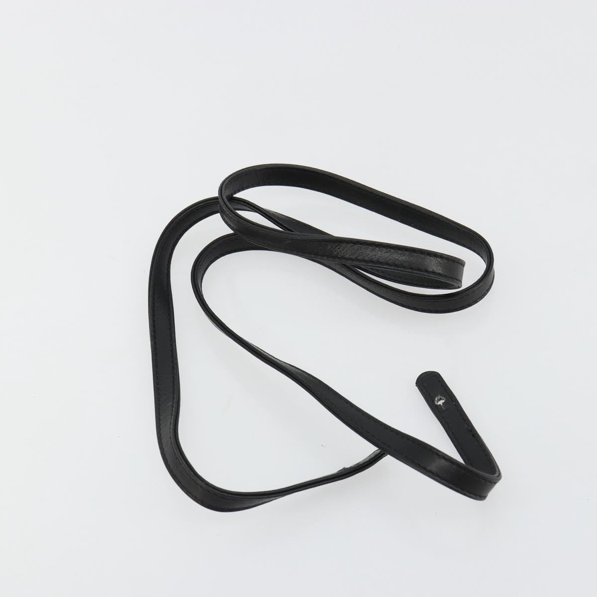 Celine Flap Shoulder Leather, Black, Leather, Shoulder Bag
