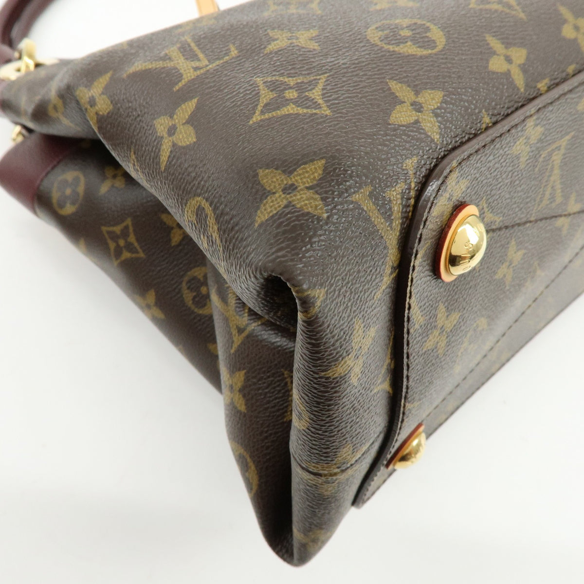Louis Vuitton Olympe Monogram Canvas, Brown, Canvas, Handbag
