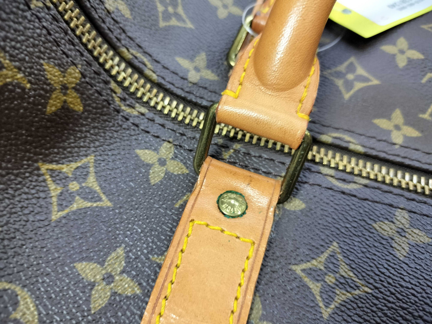 Louis Vuitton Keepall Monogram Canvas, Brown, Canvas, Travel Bag