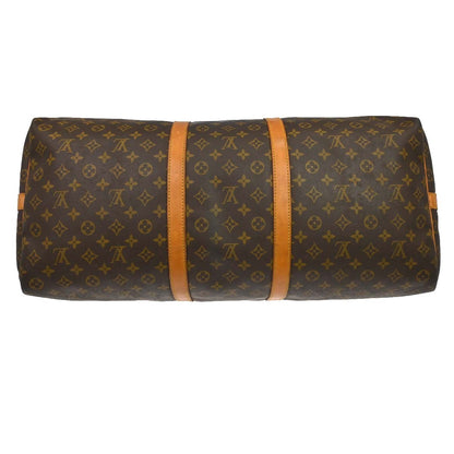 Louis Vuitton Keepall Bandouliere Monogram Canvas, Brown, Canvas, Travel Bag