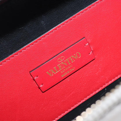 Valentino Garavani VSling Leather, White, Leather, Shoulder Bag