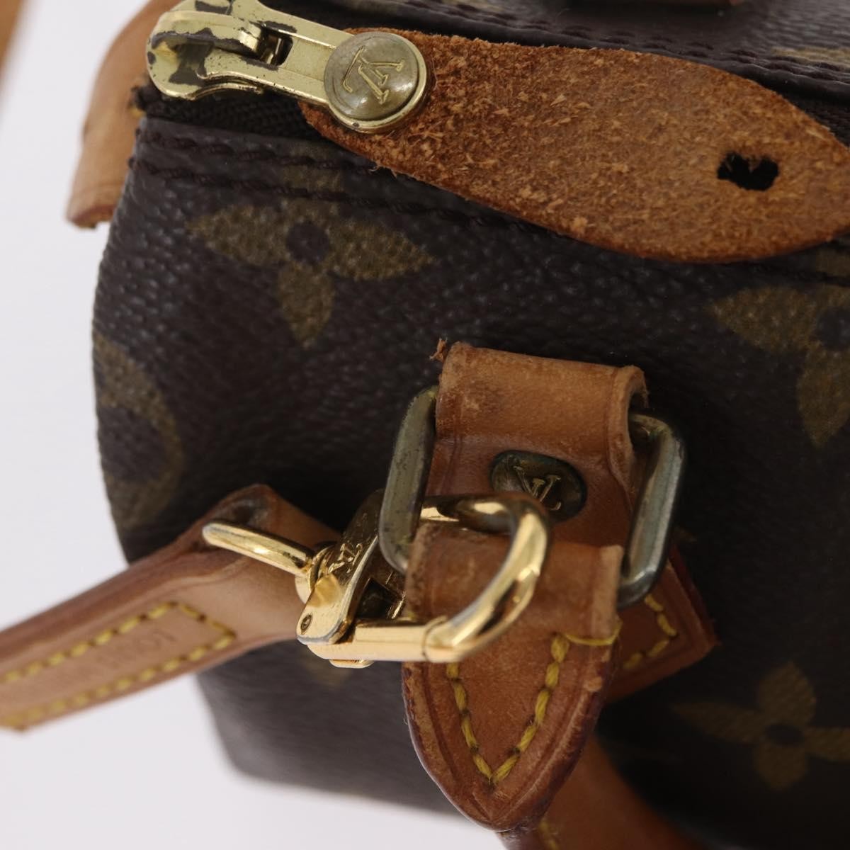 Louis Vuitton Speedy Mini HL Monogram Canvas, Brown, Canvas, Handbag