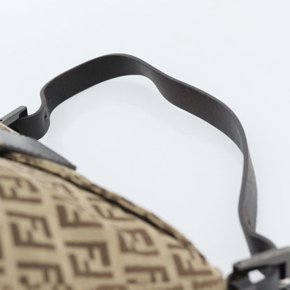 Fendi Mamma Baguette Canvas, Beige, Canvas, Handbag