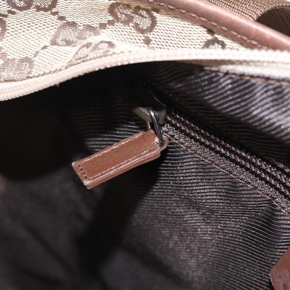 Gucci Convertible Zip GG Canvas, Beige, Canvas, Tote Bag