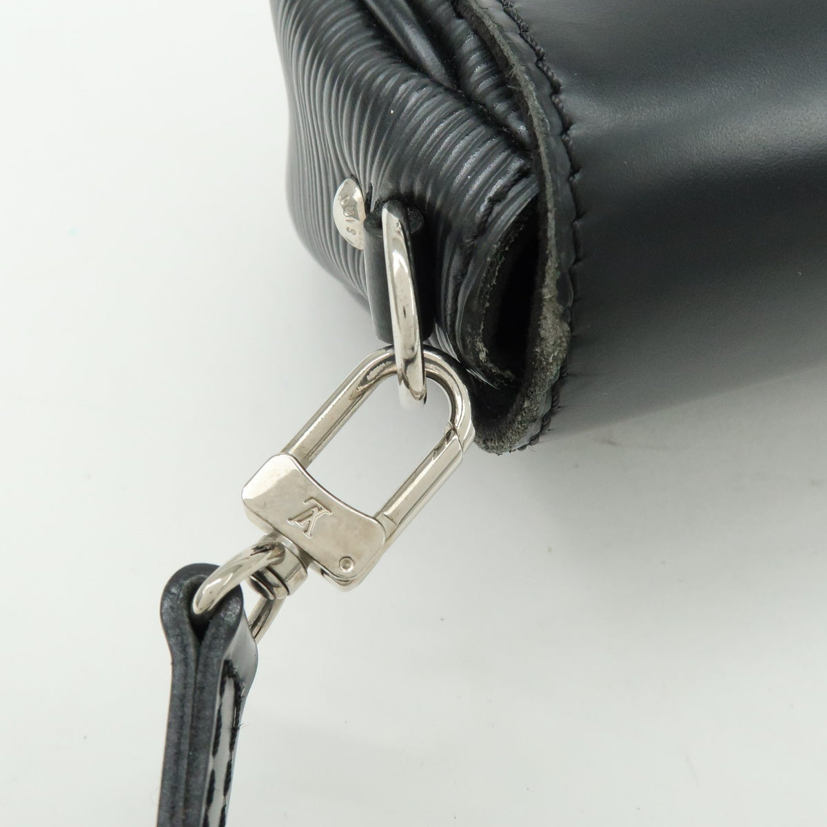 Louis Vuitton Montaigne Clutch Epi Leather, Black, Leather, Clutch