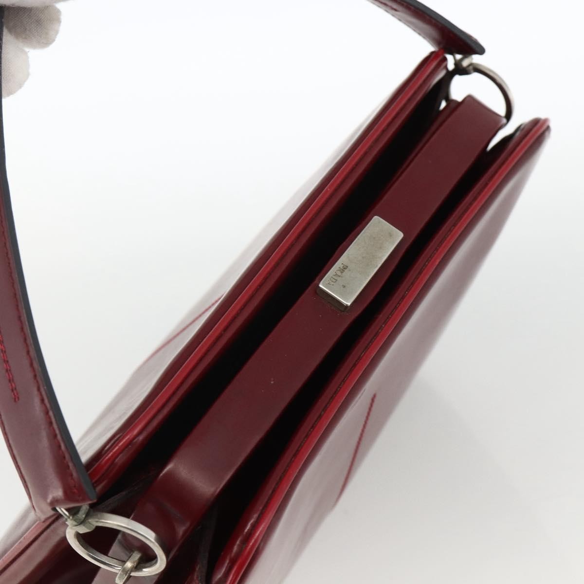 Prada Vintage Leather, Burgundy, Leather, Handbag