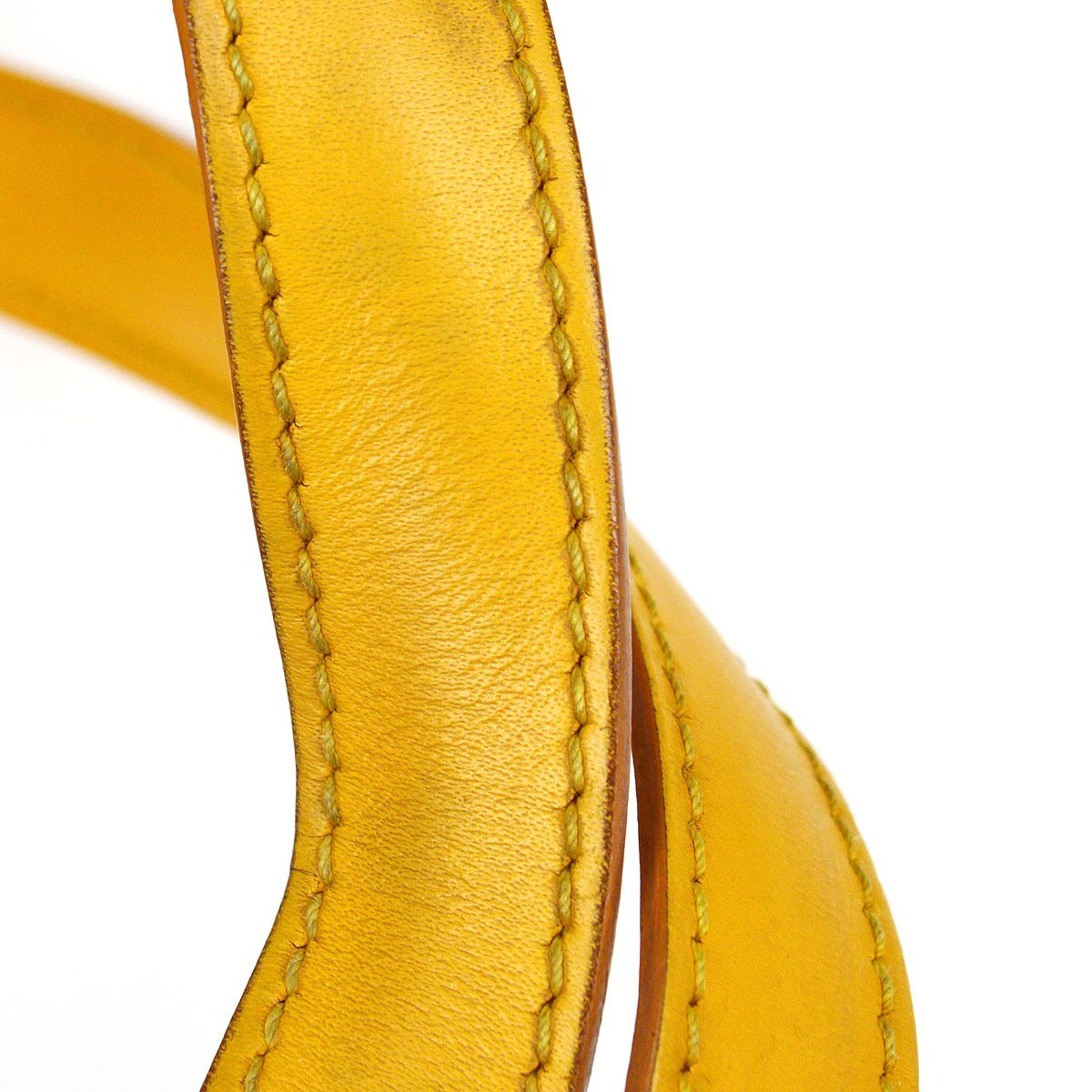 Louis Vuitton Saint Jacques Epi Leather, Yellow, Leather, Handbag