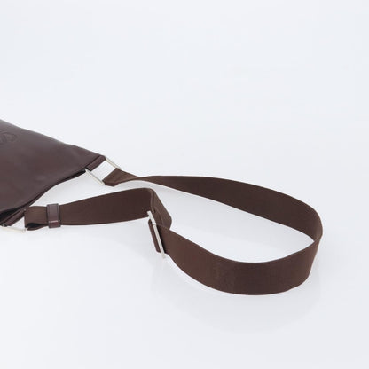 Loewe Anagram Leather, Brown, Leather, Shoulder Bag