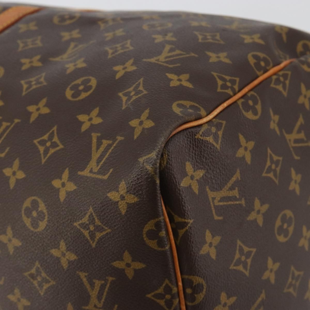 Louis Vuitton Keepall Monogram Canvas, Brown, Canvas, Travel Bag