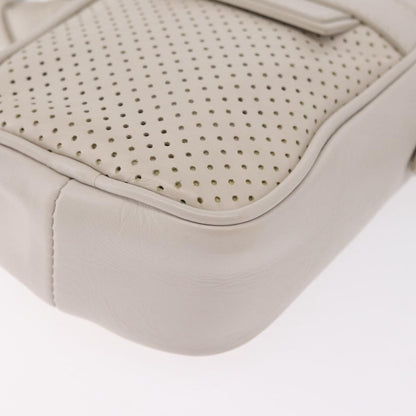 Bottega Veneta Shoulder Leather, White, Leather, Shoulder Bag
