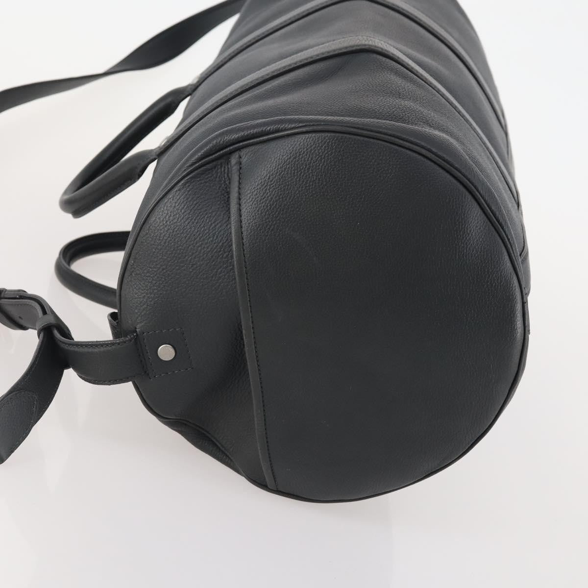 Louis Vuitton Aerogram Keepall Bandouliere Leather, Black, Leather, Travel Bag