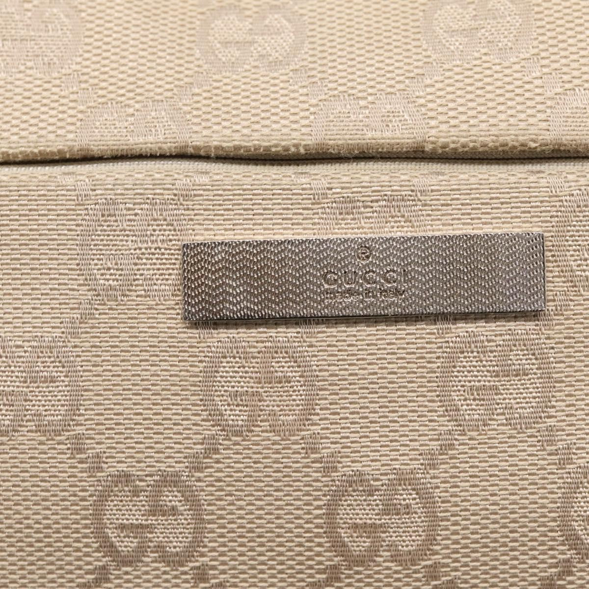 Gucci Bamboo Top Handle GG Canvas, Beige, Canvas, Handbag