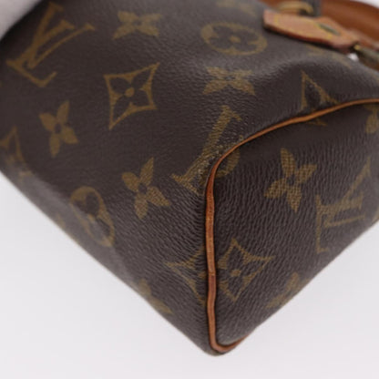 Louis Vuitton Speedy Mini HL Handbag Monogram Canvas, BROWN, CANVAS, Handbag