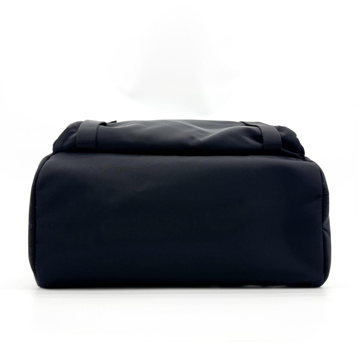 Prada Double Buckle Tessuto, Black, Nylon, Backpack