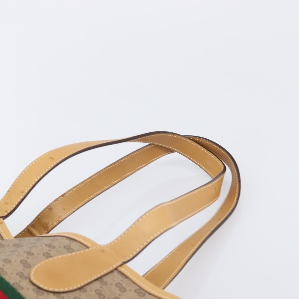 Gucci Sherry Line Tote Canvas, Beige, Canvas, Tote Bag