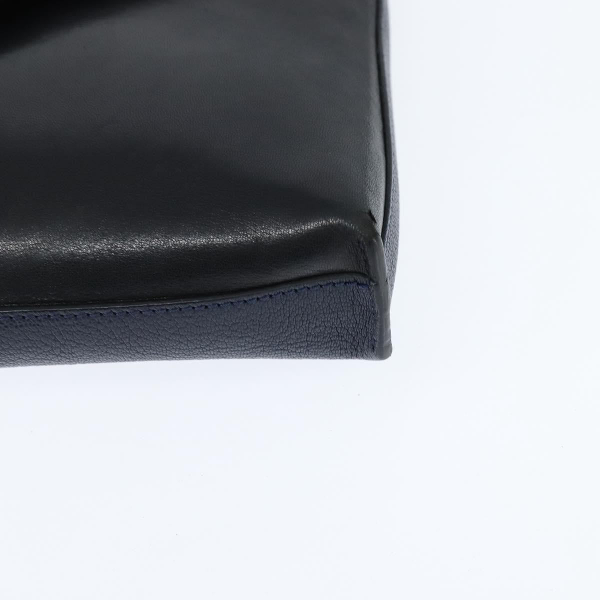 Chloe Sally Leather, Navy, Leather, Shoulder Bag