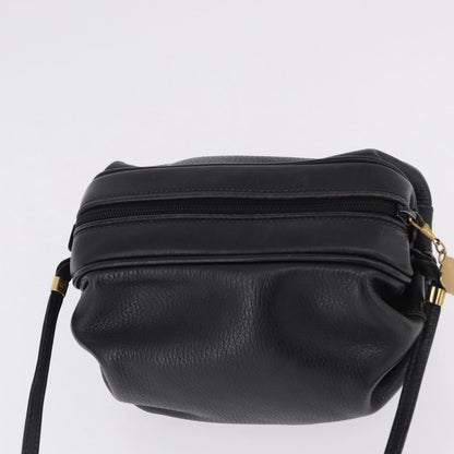 Gucci Shoulder Leather, Black, Leather, Shoulder Bag