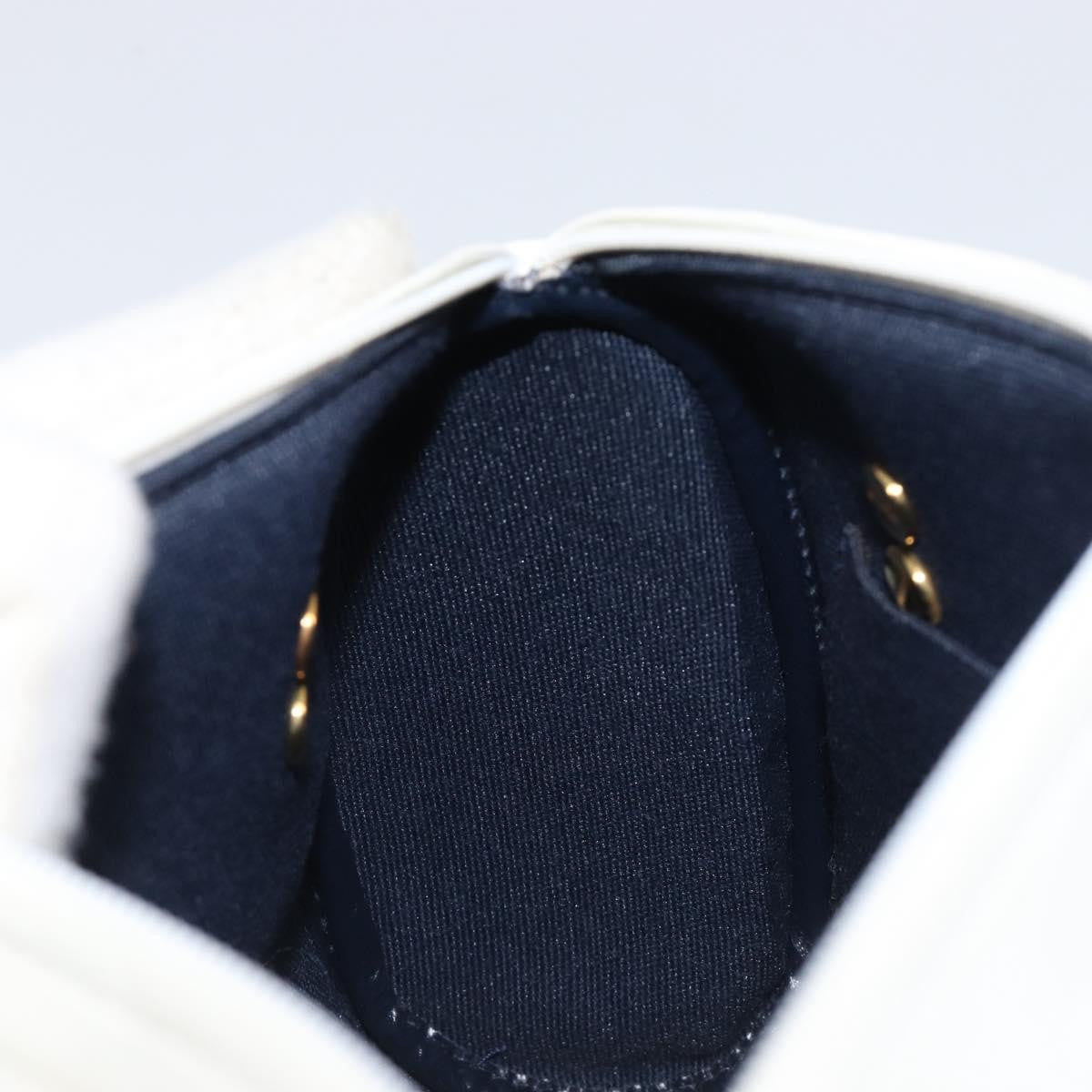 Christian Dior Shoulder Leather, White, Leather, Shoulder Bag