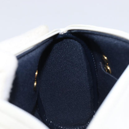 Christian Dior Shoulder Leather, White, Leather, Shoulder Bag