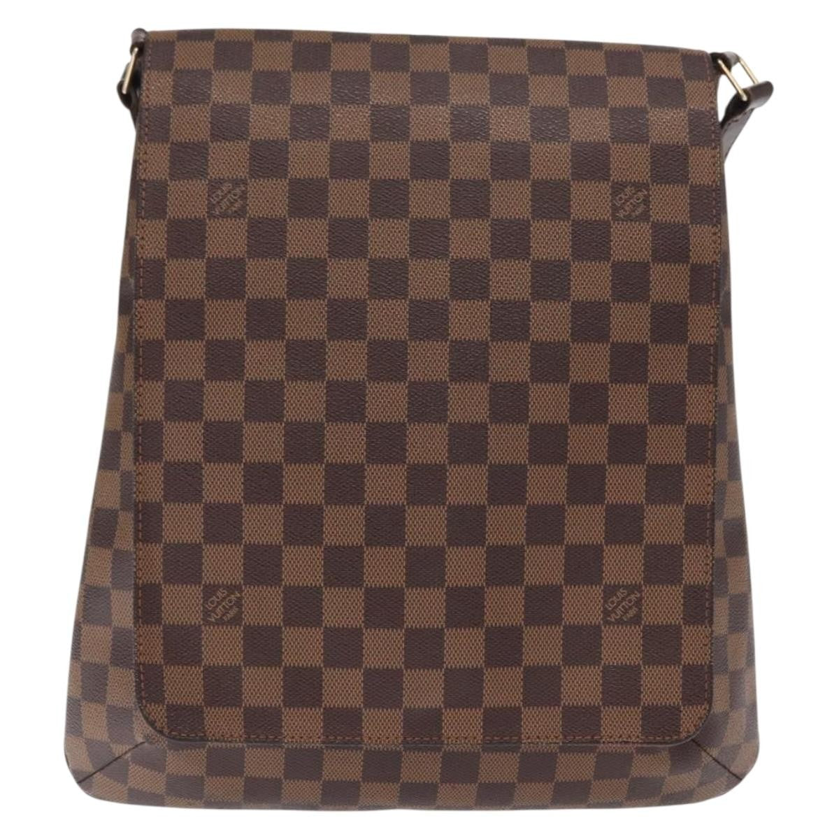 Louis Vuitton Musette Damier, Brown, Canvas, Handbag