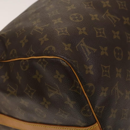 Louis Vuitton Keepall Bandouliere Bag Monogram Canvas, BROWN, CANVAS, Travel bag