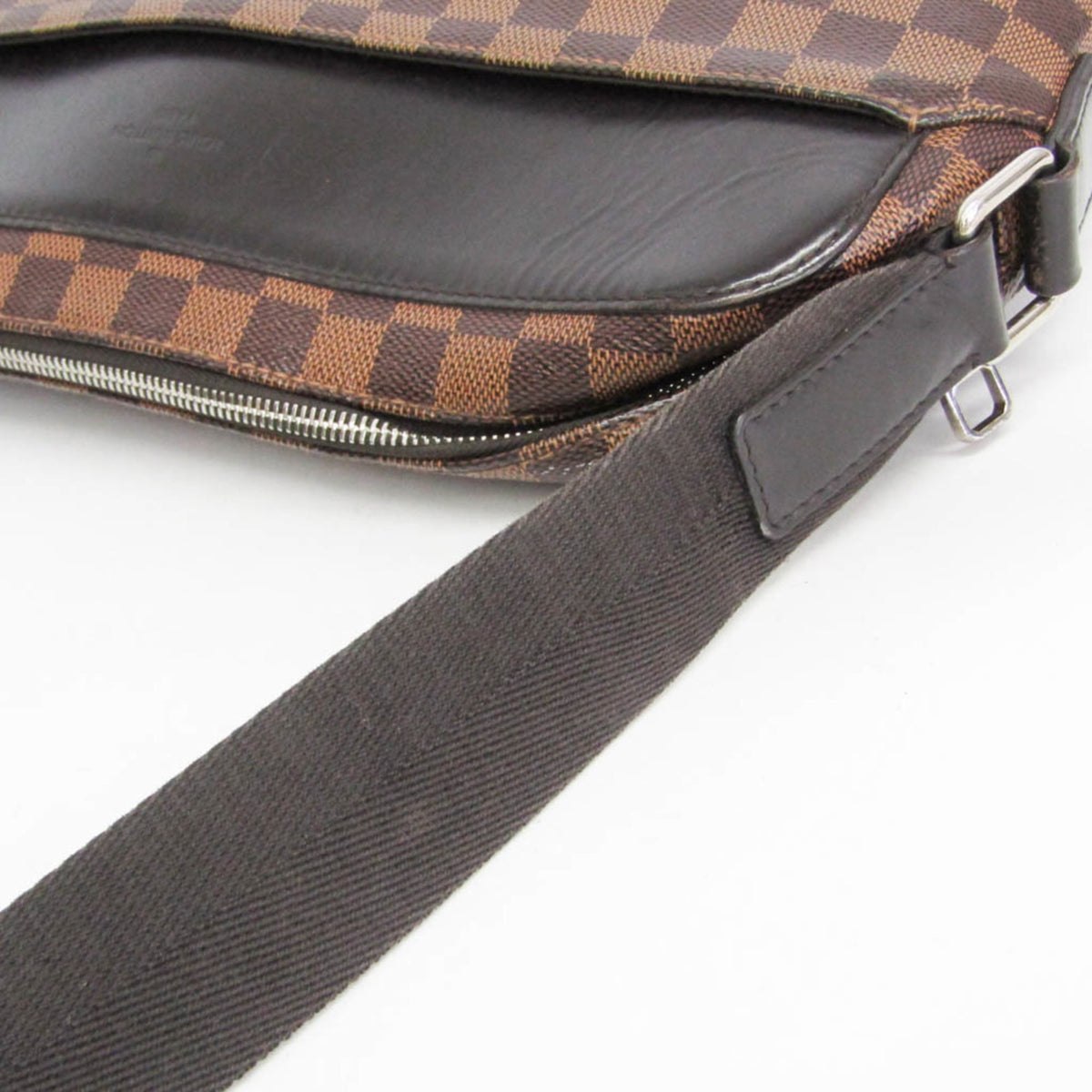 Louis Vuitton Jake Messenger Damier, Brown, Canvas, Handbag