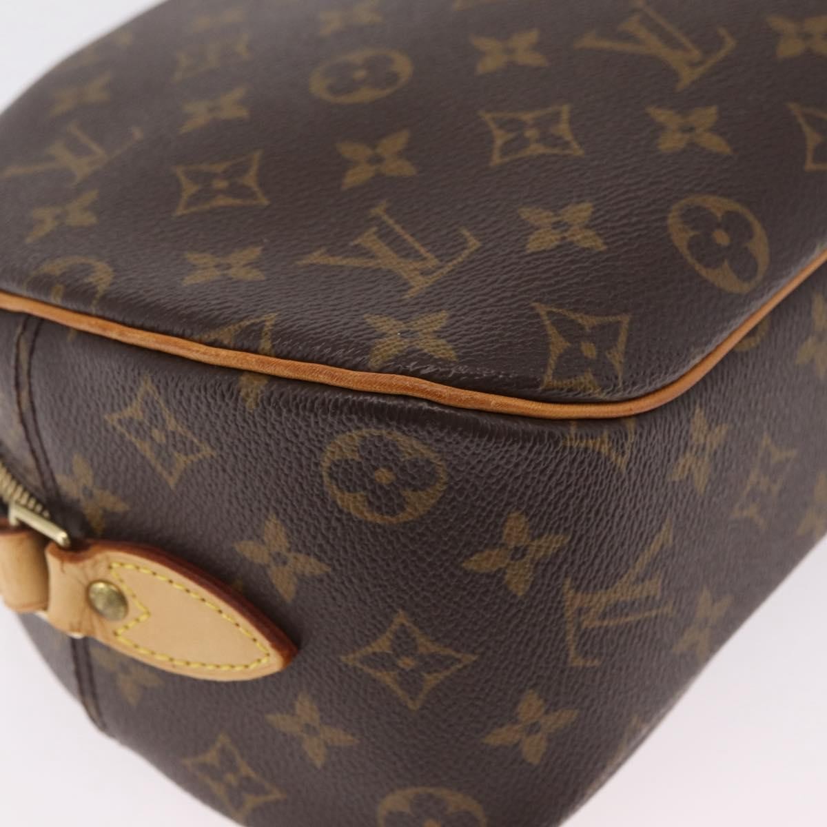 Louis Vuitton Blois Monogram Canvas, Brown, Canvas, Handbag