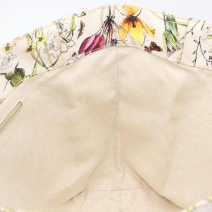 Gucci Open Flora Canvas, Multicolour, Canvas, Tote Bag