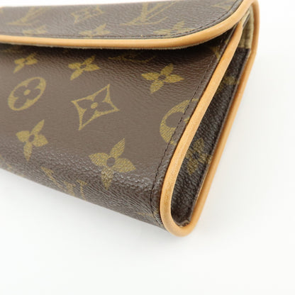 Louis Vuitton Florentine Waist Monogram Canvas, Brown, Canvas, Handbag