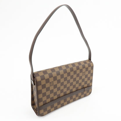 Louis Vuitton Tribeca Damier, Brown, Canvas, Handbag