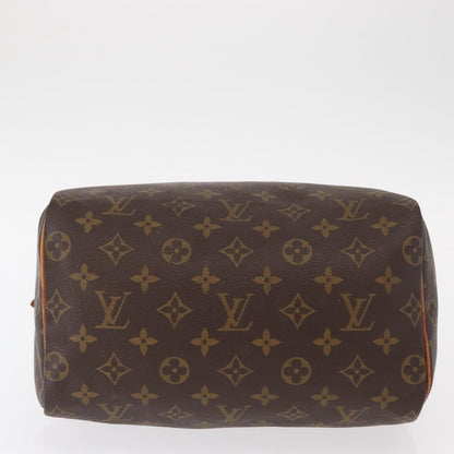 Louis Vuitton Speedy Bandouliere Bag Monogram Canvas, BROWN, CANVAS, Handbag