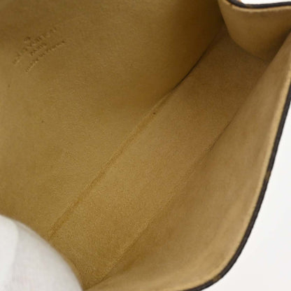 Louis Vuitton Florentine Pochette Canvas, Brown, Canvas, Clutch