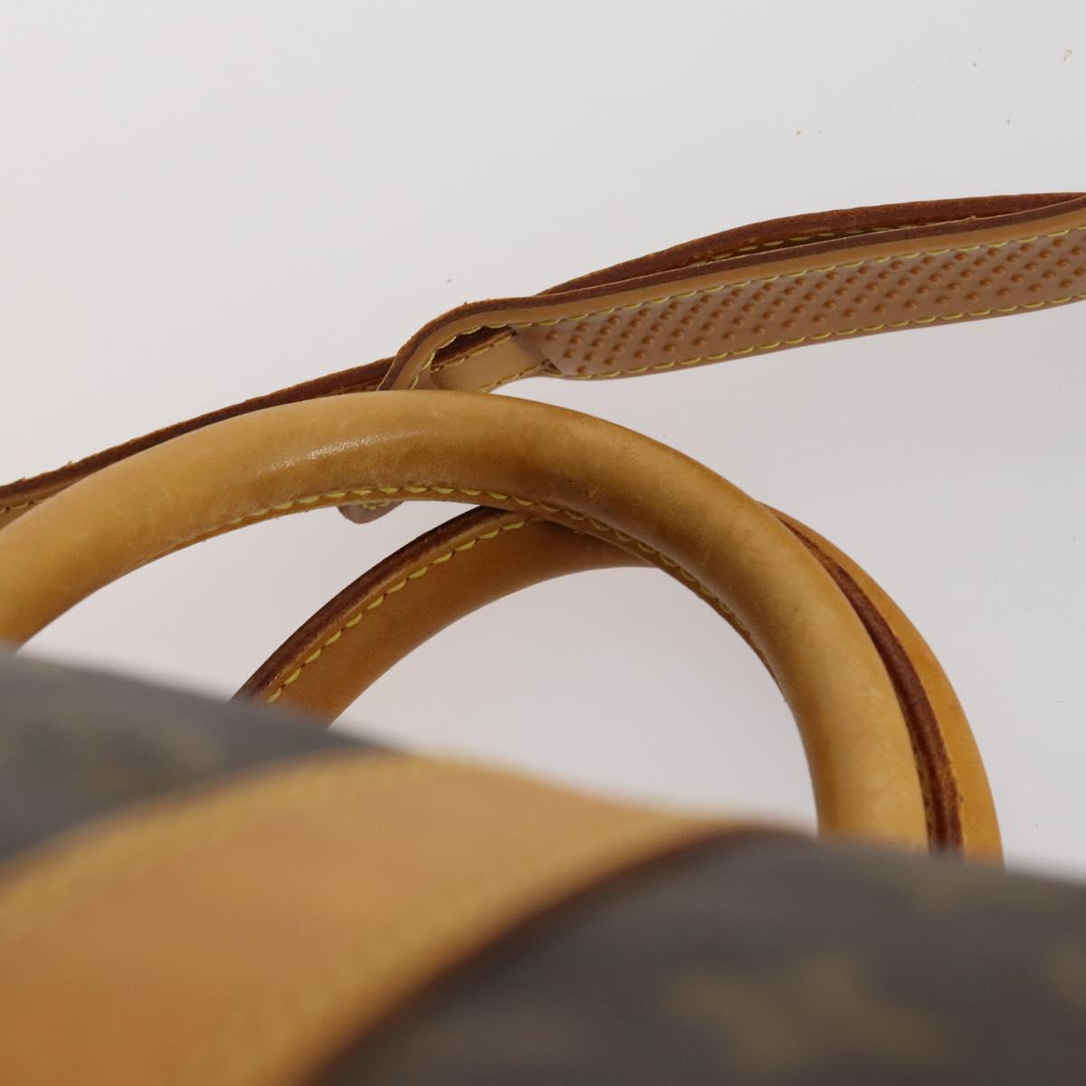 Louis Vuitton Keepall Bag Monogram Canvas, BROWN, CANVAS, Travel bag