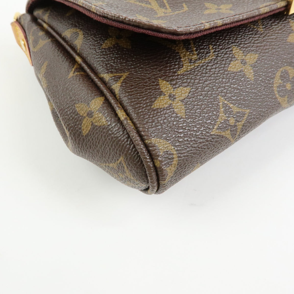Louis Vuitton Favorite Monogram Canvas, Brown, Canvas, Handbag