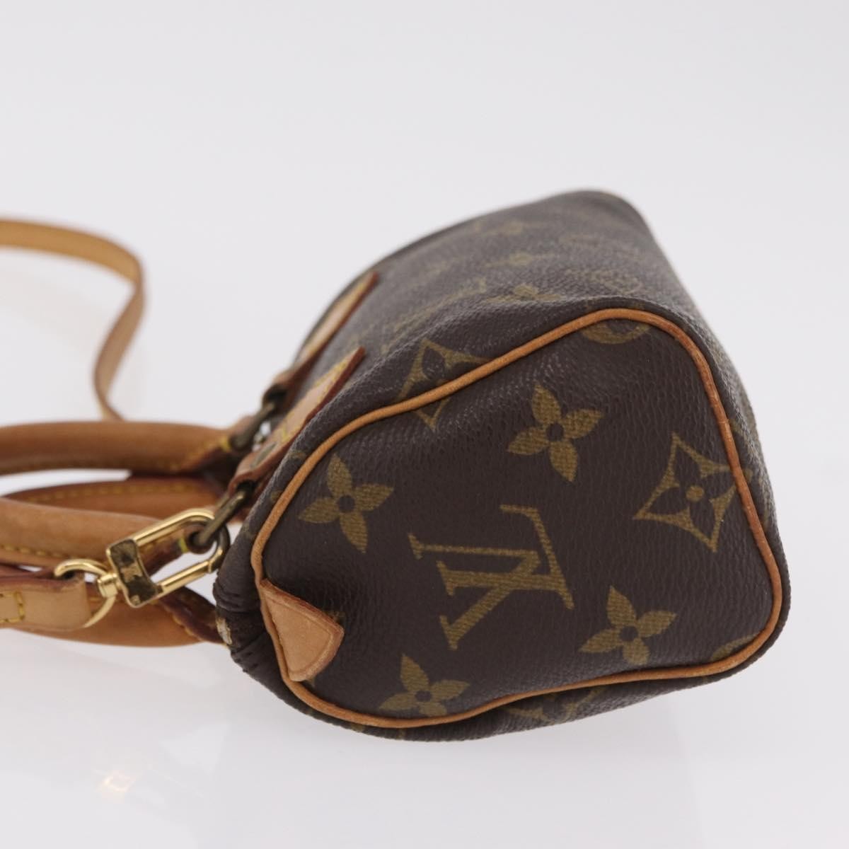 Louis Vuitton Speedy Mini HL Monogram Canvas, Brown, Canvas, Handbag