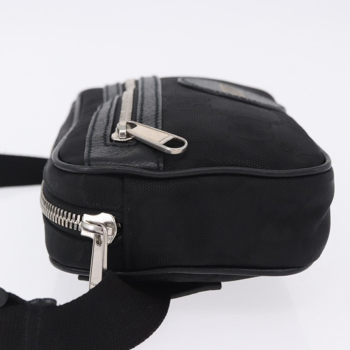 Gucci Off The Grid Belt GG Econyl, Black, Canvas, Handbag