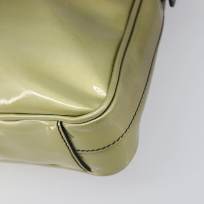 Prada Shoulder Bag Patent leather, Green, Patent Leather, Shoulder Bag