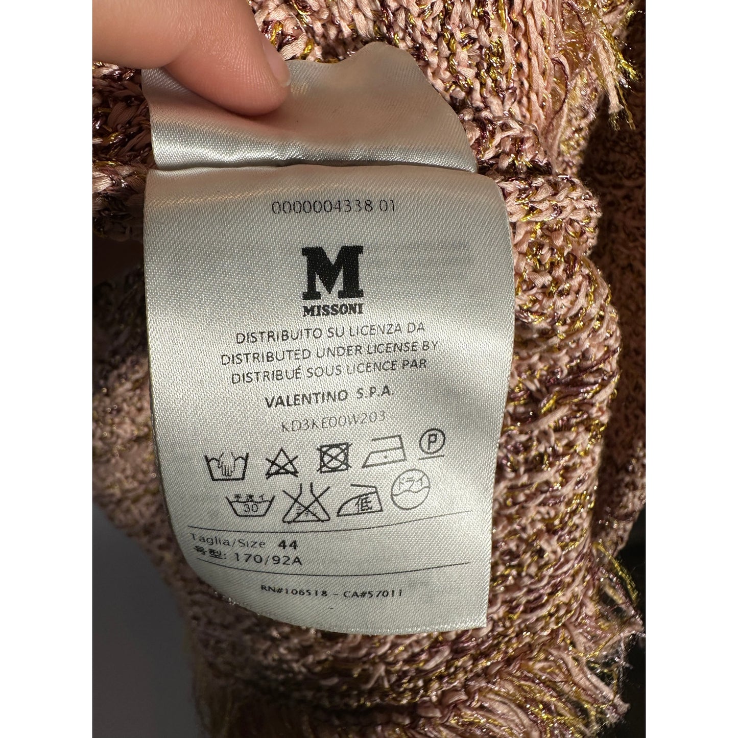 Missoni Fringe Jacket