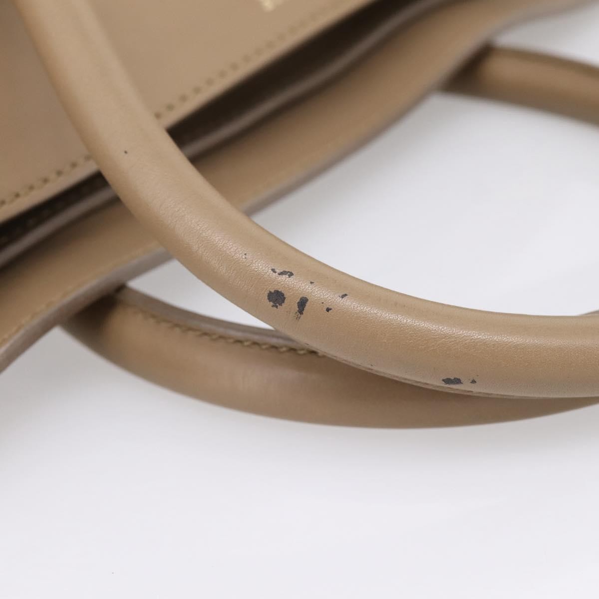 Celine Shopper Luggage Leather, Beige, Leather, Handbag