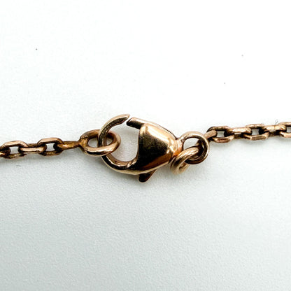 Hermes Pop H Pendant Chain Metal and Enamel, Beige, Other, Necklace